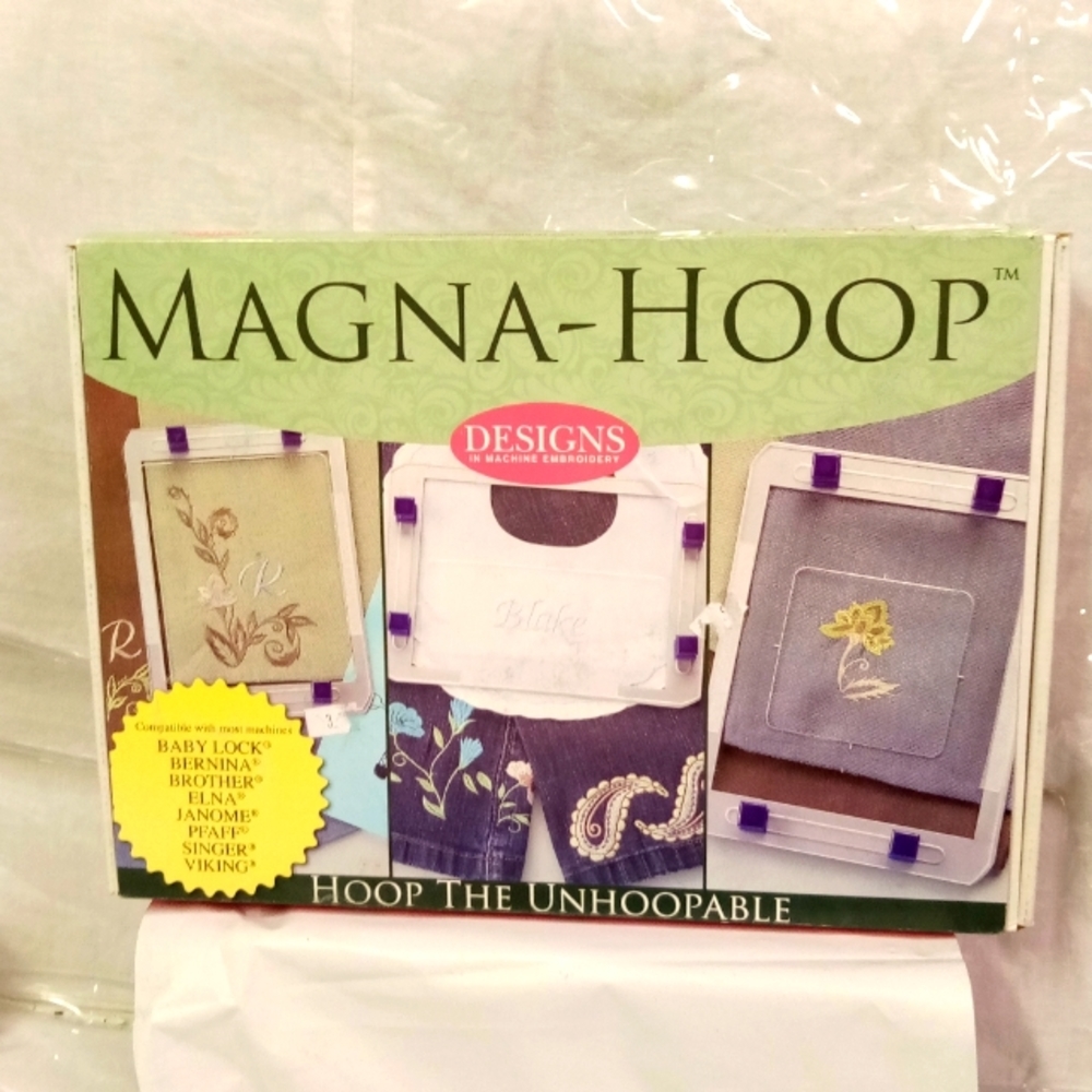 !💝Magna-Hoop B: Regular, Janome Hoop The Unhoopable